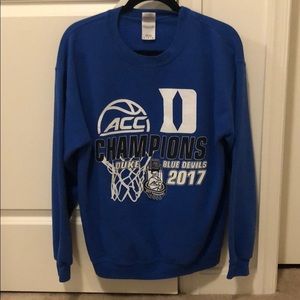 Duke Blue Devils ACC Championship Crewneck